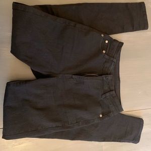 UWJ black high waist skinny jeans